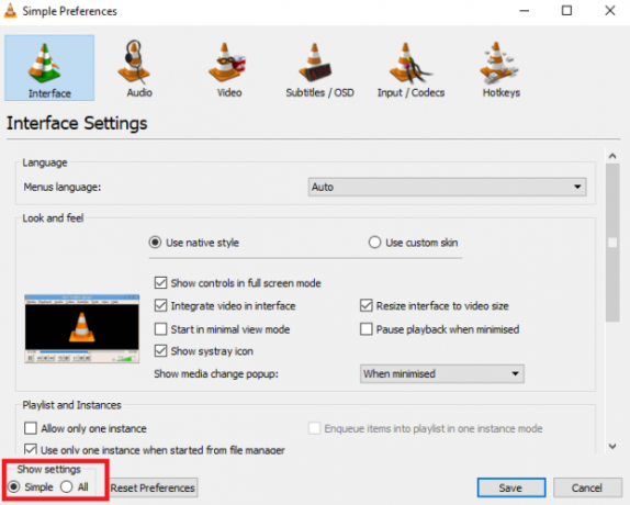 Cómo rotar archivos de video en la configuración de vlc de su Mac y PC todos los 624x500