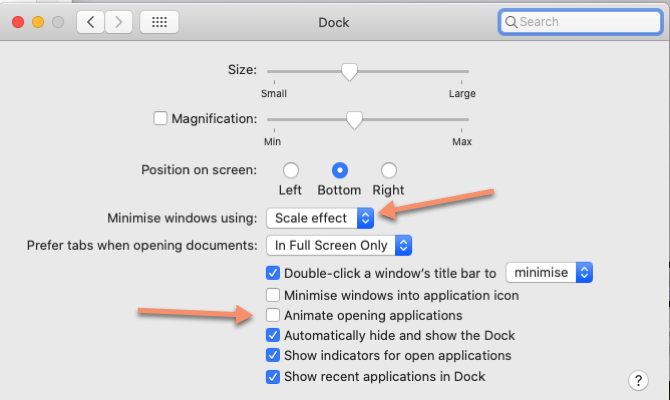 Efectos visuales Mac