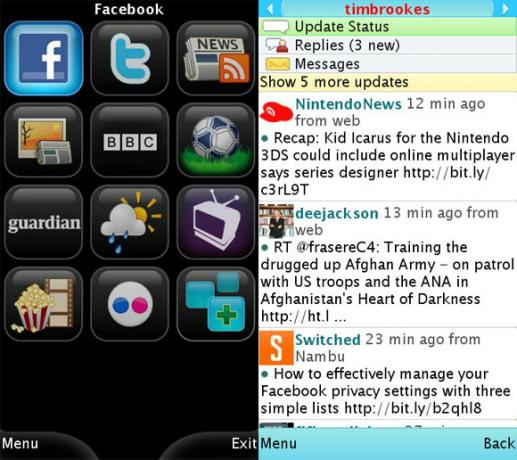 5 aplicaciones imprescindibles para su teléfono móvil Symbian S60 Touch snaptu