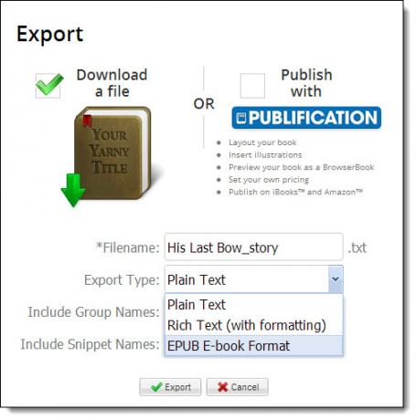 Yarny - Lleva tu escritura creativa a las nubes con el editor sin distracciones yarny06