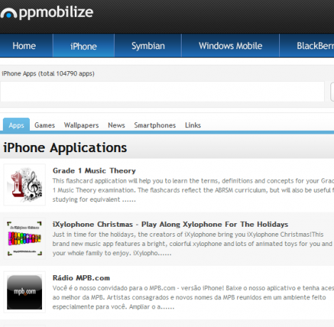 AppMobilize: un directorio en línea de aplicaciones para teléfonos móviles appmobilize1