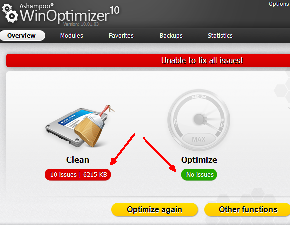 Limpie y optimice su computadora para un mejor rendimiento con WinOptimizer winoptimizer10