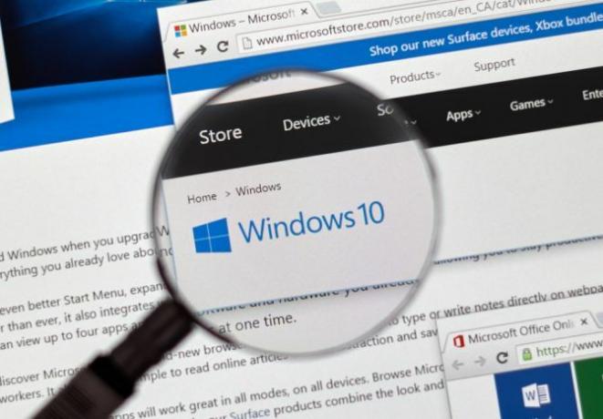 windows 10 lupa seguridad