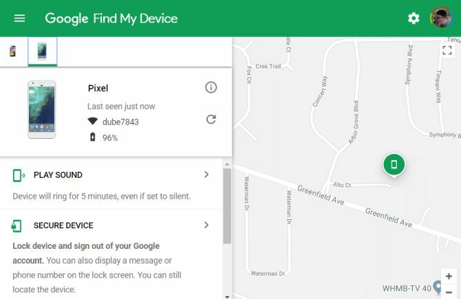 google encuentra mi dispositivo