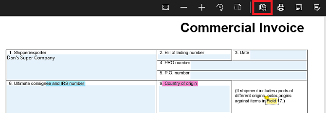 visor de borde de pdf - leer en voz alta