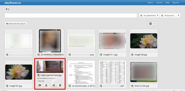 Libera tus archivos adjuntos de la bandeja de entrada de Gmail con Attachments.me 17 archivos adjuntos