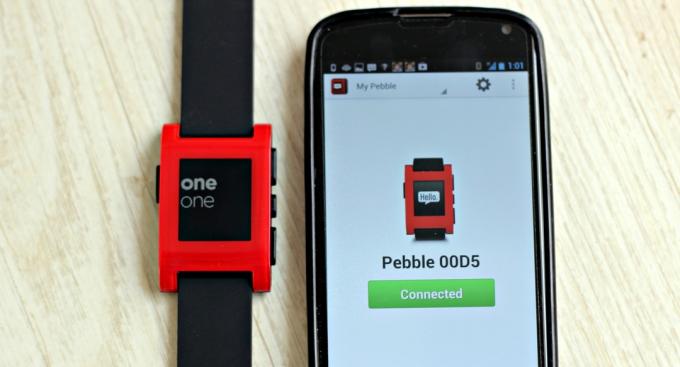 revisión de smartwatch de guijarros