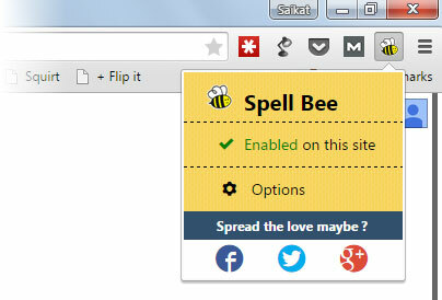 SpellBee - Extensión de Chrome para educación