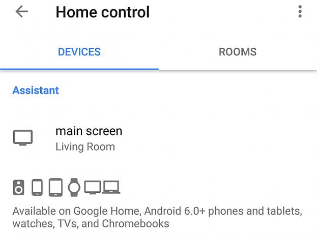 Asistente de Google Smart Home Connect