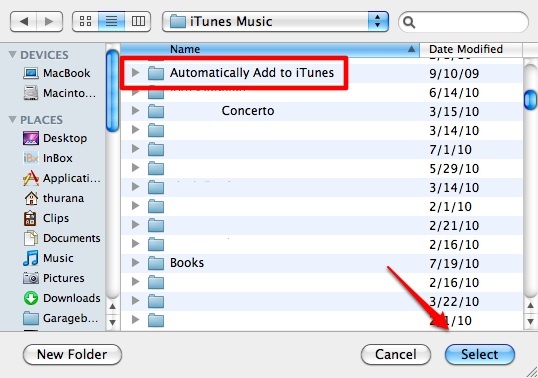 importar música a iTunes