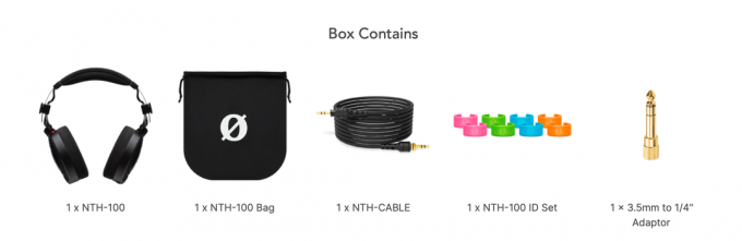 RODE - NTH 100 - Qué está incluido