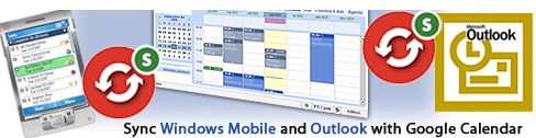 Sincronice Windows Mobile Phone con Outlook y Google Calendar