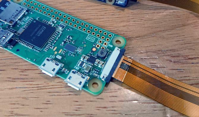 Conector de cámara Raspberry Pi Zero