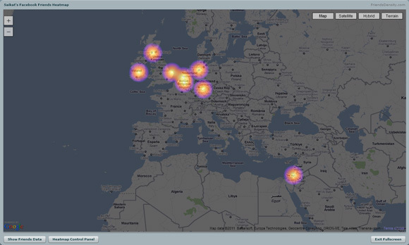 ver mapa de facebook