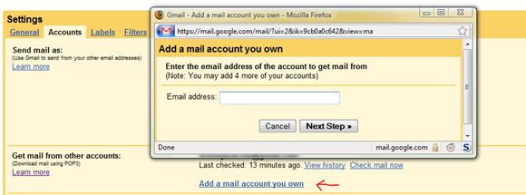 Cómo acceder a los mensajes de correo electrónico de Hotmail desde su cuenta de Gmail gmailmaildownload