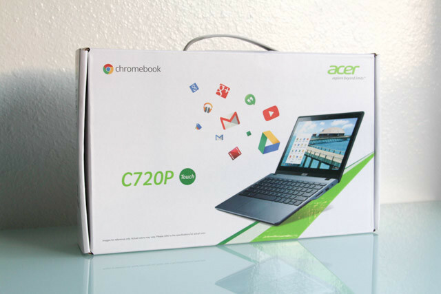 acer c720p - caja