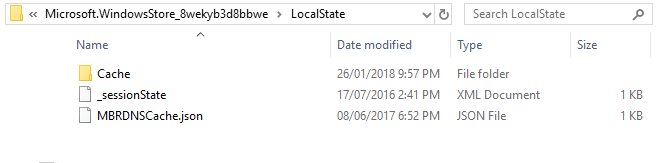 Microsoft Store almacena errores y correcciones