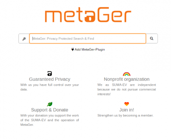 Los 5 mejores motores de búsqueda privados que respetan sus datos Metager de búsqueda privada