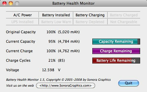 monitor de batería macbook