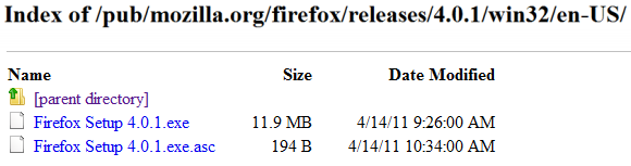 Firefox degradado