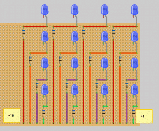 Cómo hacer un cubo de LED Arduino pulsante que parece que vino del diagrama de aros del futuro