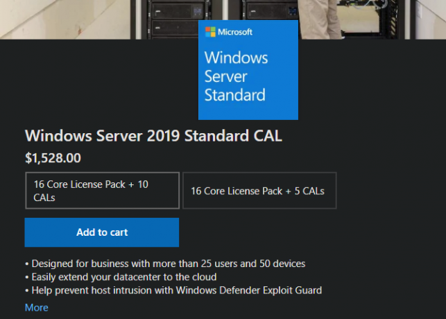 Comprar Windows Server 2019