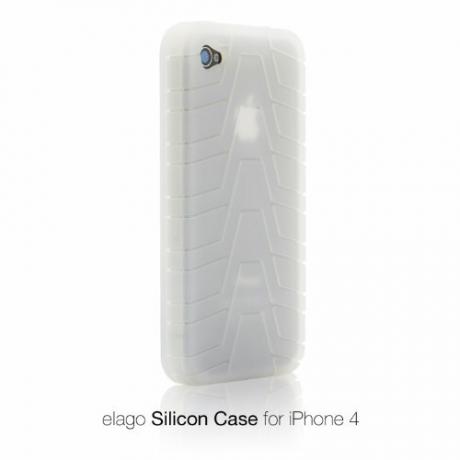 Funda de silicona Elago Tire Tread para iPhone 4 Review and Giveaway elagotirewhite