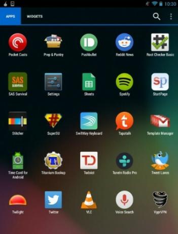 trabajo android sin juegos instalados