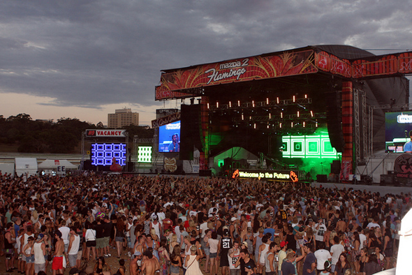 aplicaciones para teléfonos inteligentes del festival