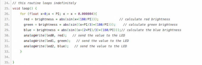 Cómo construir una lámpara de humor Cube Companion (para principiantes absolutos de Arduino) remolino de color