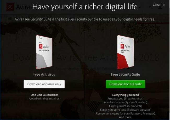 mejores aplicaciones antivirus gratuitas sin pantallas molestas avira gratis