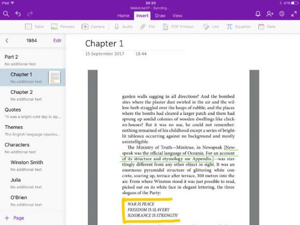 cuaderno onenote