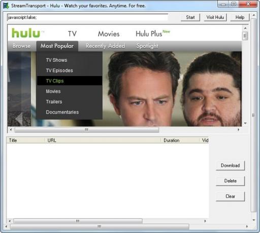 descargar videos de hulu