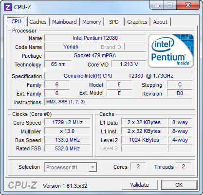 especificaciones de la computadora