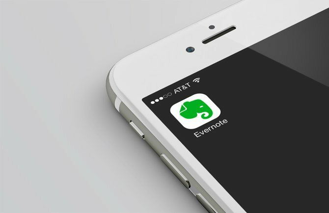 Cómo escribir un libro electrónico: icono de Evernote