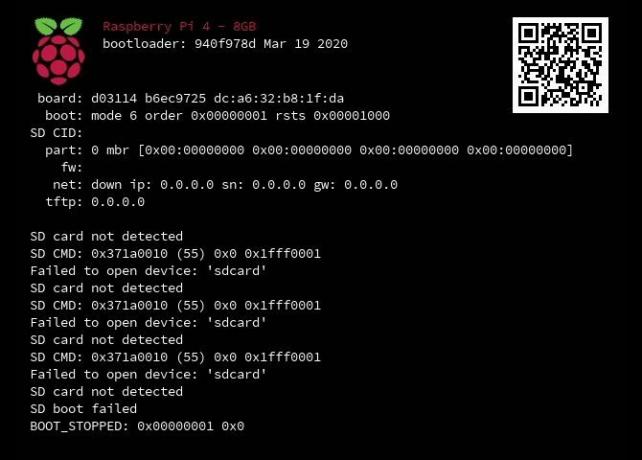 Raspberry Pi 4 8GB Lakka error