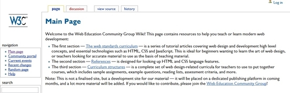 Aprenda a codificar: 10 recursos en línea gratuitos y fantásticos para perfeccionar sus habilidades Wiki del W3C