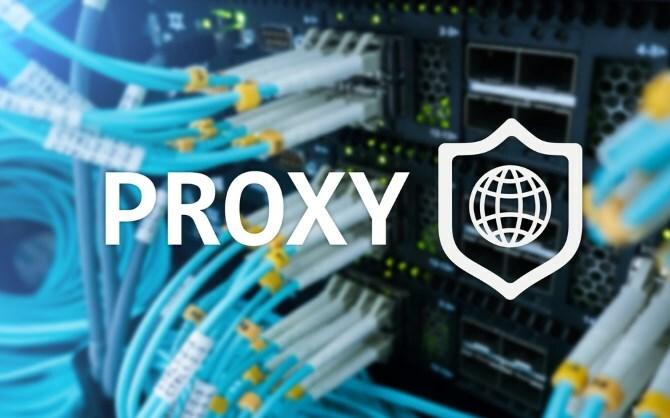 Una fotografía de un servidor proxy