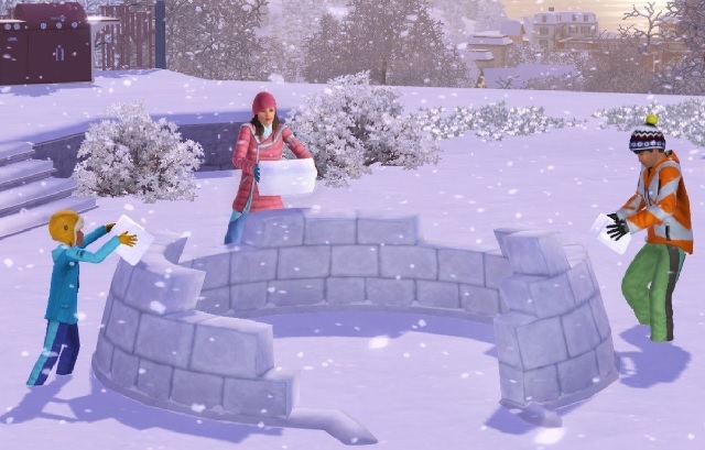 Cómo hacer que los Sims sean más interesantes con contenido personalizado Sims 3 Snow