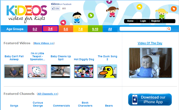 sitios web para niños