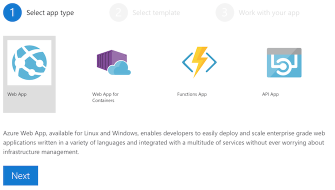 Servicio de aplicaciones de Microsoft Azure