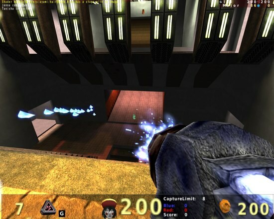 Captura de pantalla del juego OpenArena