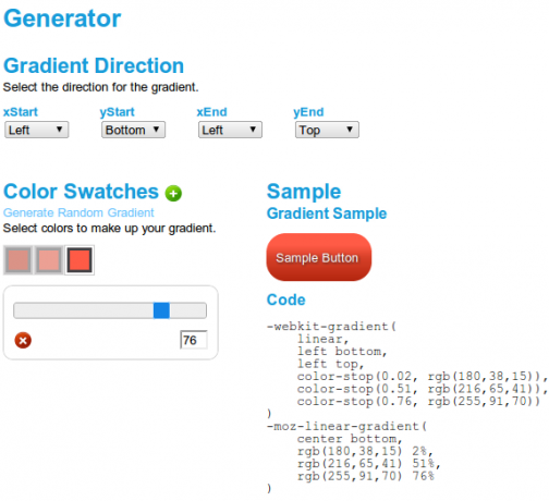 gradiente css3 webkit