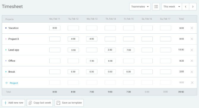 Clockify es una aplicación multiplataforma gratuita de seguimiento de tiempo y aplicación de hoja de tiempo