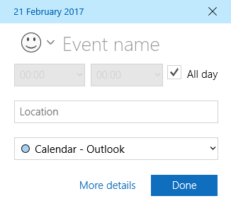 Recargue su calendario de Windows 10 con esta guía evento rápido de la aplicación de calendario de Windows