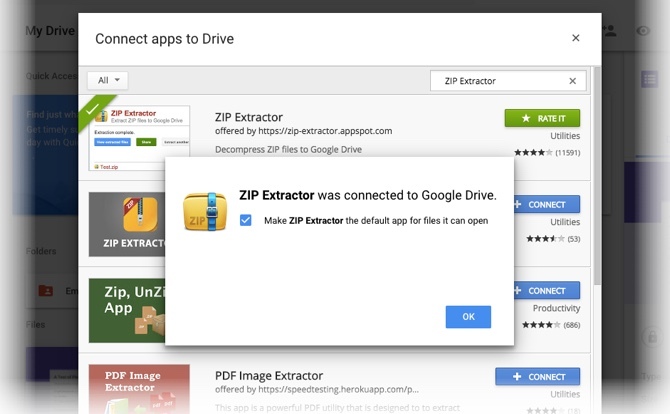 Cómo descomprimir archivos ZIP en Google Drive sin descargarlos Primero ZIP Extractor