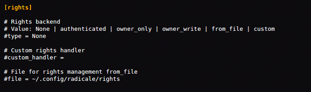 sync-linux-calendars-radicale-autenticación