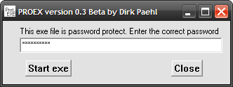 Cómo proteger con contraseña cualquier programa de Windows proteger la alerta exe