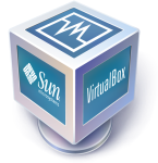 Pruebe los sistemas operativos Linux con el logotipo de VirtualBox vbox