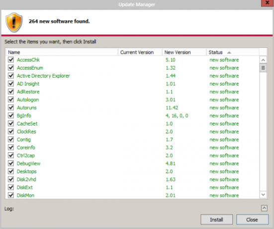 control del sistema de windows